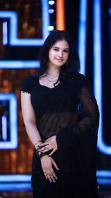 Georgette handwork saree