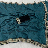 Soft Tissue Net Saree