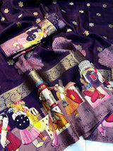Soft premium dola silk saree