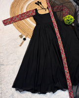 Keerti suresh inspired anarkali dress