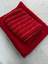 Rangoli crush with katli hand work