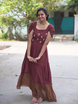 Pure mul mul cotton gown