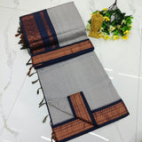 Kalyani pattu cotton checks saree