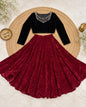 Velvet stunning lehanga set