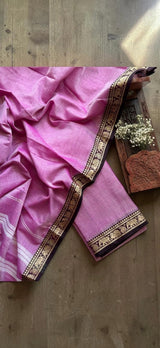Narayanpeta Elephant Peacock Small boarder dress material
