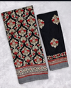 Original Pashmeena saree with Shawl