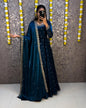 Space silk 2pc fully stitched anarkali set