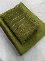 Rangoli crush with katli hand work