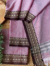Narayanpeta ruraksha + floral border dress material