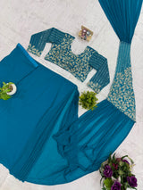 Ready to wear one minute saree
