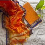 Narayanpeta Elephant Peacock Small boarder dress material