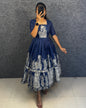 Kota fabric kalamkari frocks