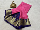 Mysore silk contrast budget friendly saree