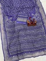 Kareena Kapoor inspired Premium georgette ajrak saree