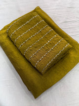 Rangoli crush with katli hand work