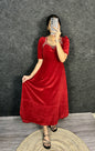 Velvet frocks