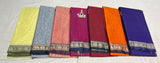 Narayanpeta Mercerised Cotton elephant small boarder saree