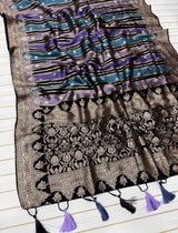 Soft kaddi georgette rangkat design sarees