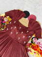 Pure mul mul cotton gown