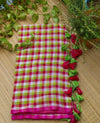 Korean inspired pure mul cotton saree