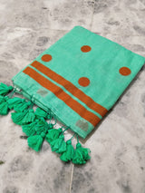 Polka dots ball mul cotton 120 count sraee
