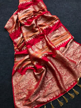 Kaddi viscose tissue saree
