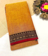 Narayanpeta Pure Cotton rudraksha boarder saree