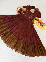 Pure mul mul cotton gown