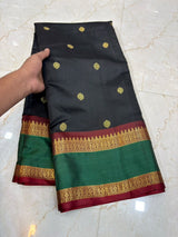 Banarasi mashroom soft silk pattu saree