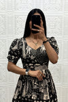 Soft muslin ready to wear maxi frocks