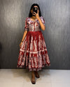 Muslin kalamkari frocks