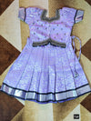 Customised maggam pattu parikini for kids