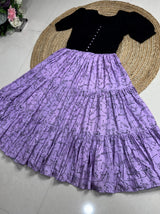 Hakuba muslin maxi frocks