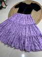 Hakuba muslin maxi frocks