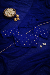 Meera Customised Georgette saree and heavy work blouse