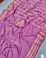 Premium Mysore crepe silk saree