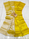 Raga mul tissue cotton dual shade saree