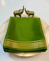 Mysore silk saree gap boarder