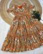 Muslin cotton kalamkari frocks