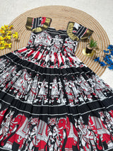 Muslin Cotton Kalamkari Frock
