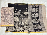 Kota cotton pure kalamkari dress material