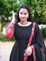 Keerthi suresh inspired anarkali dress