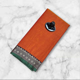 Narayanpeta mercerised cotton saree Rudraksha Sindoor boarder