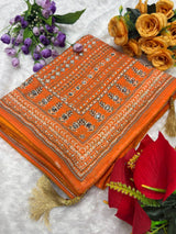 Budget range kareena kapoor inspired ajrak saree