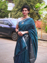 Mangalagiri semi pattu kanchi boarder saree