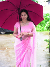 Pure royal georgette handwork saree