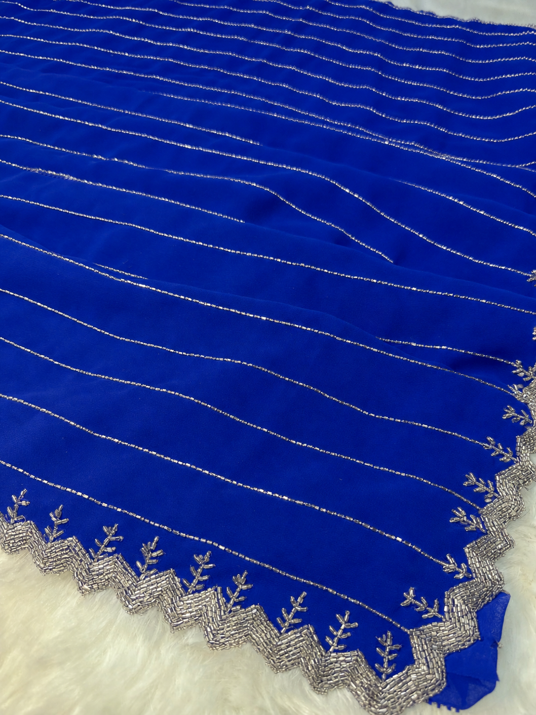 Georgette handwork saree – Sumi Vastra