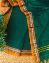 Narayanpeta Handloom Rudraksha boarder Dress material