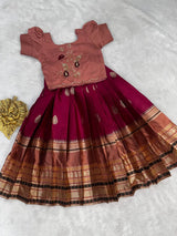 Diya catalogue kids lehanga set