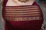 Mysore silk big boarder saree